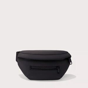 Dagne Dover Ace Neoprene Fanny Pack in Onyx